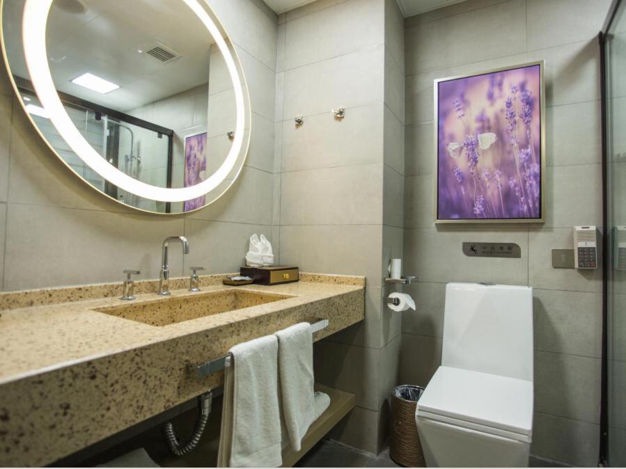 Lavande Hotels Heze Changjiang Road Wanda Plaza Buitenkant foto