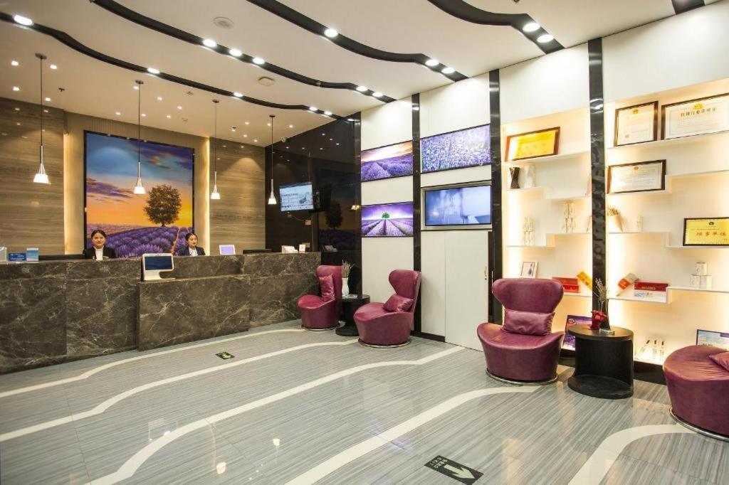 Lavande Hotels Heze Changjiang Road Wanda Plaza Buitenkant foto